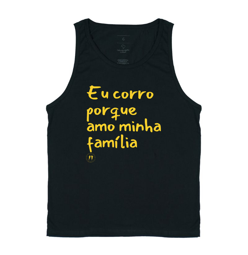 Eu corro porque amo minha família