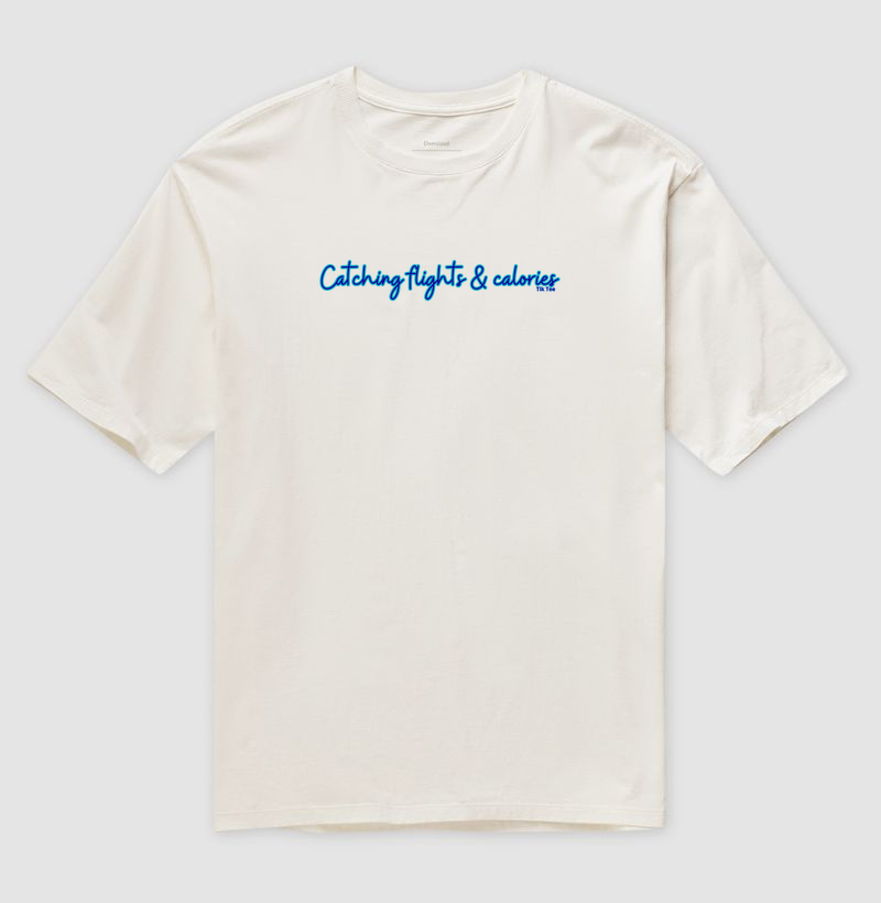 Catching flights & calories