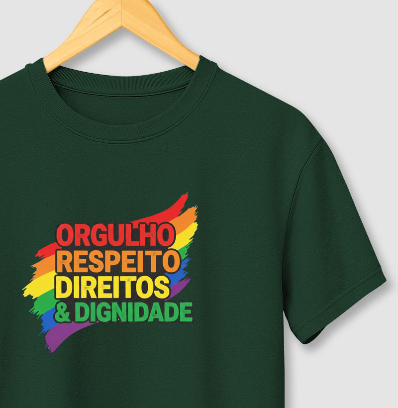  🌈 Orgulho, Respeito, Direitos & Dignidade