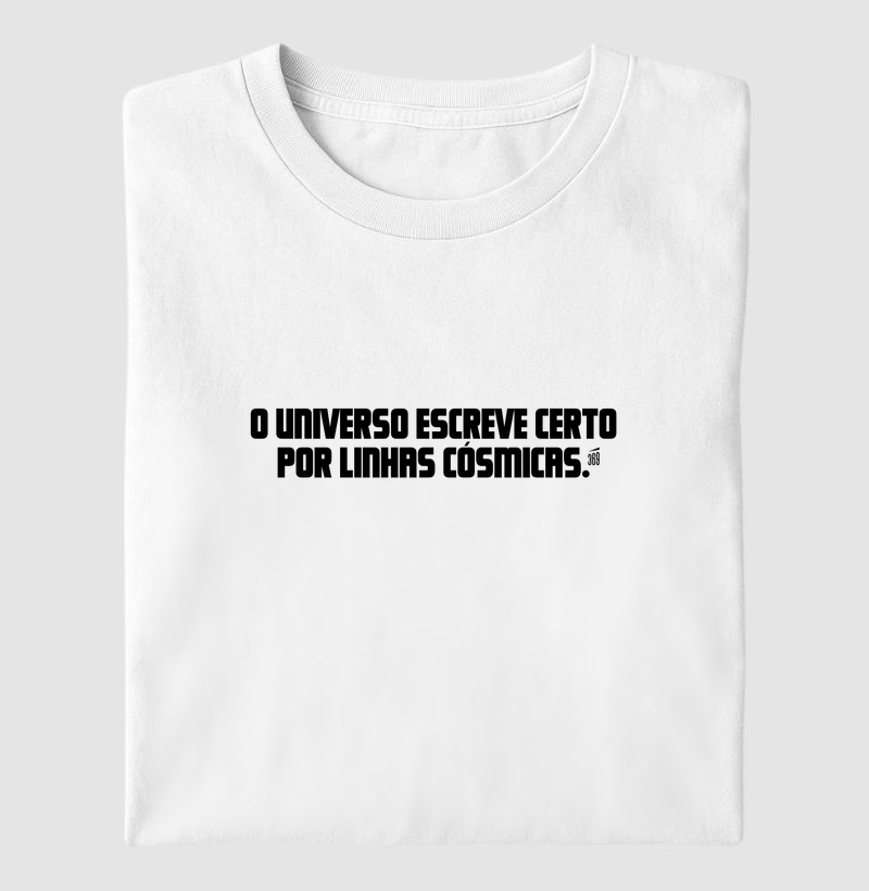 O universo escreve certo por linhas cósmicas
