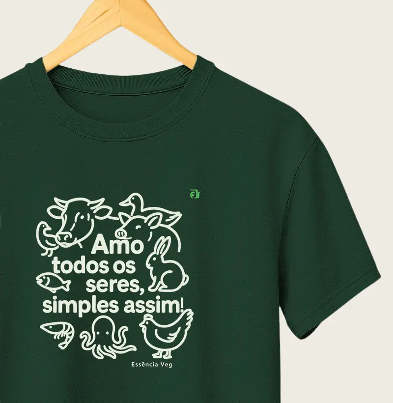 Amo todos os seres, simples assim!