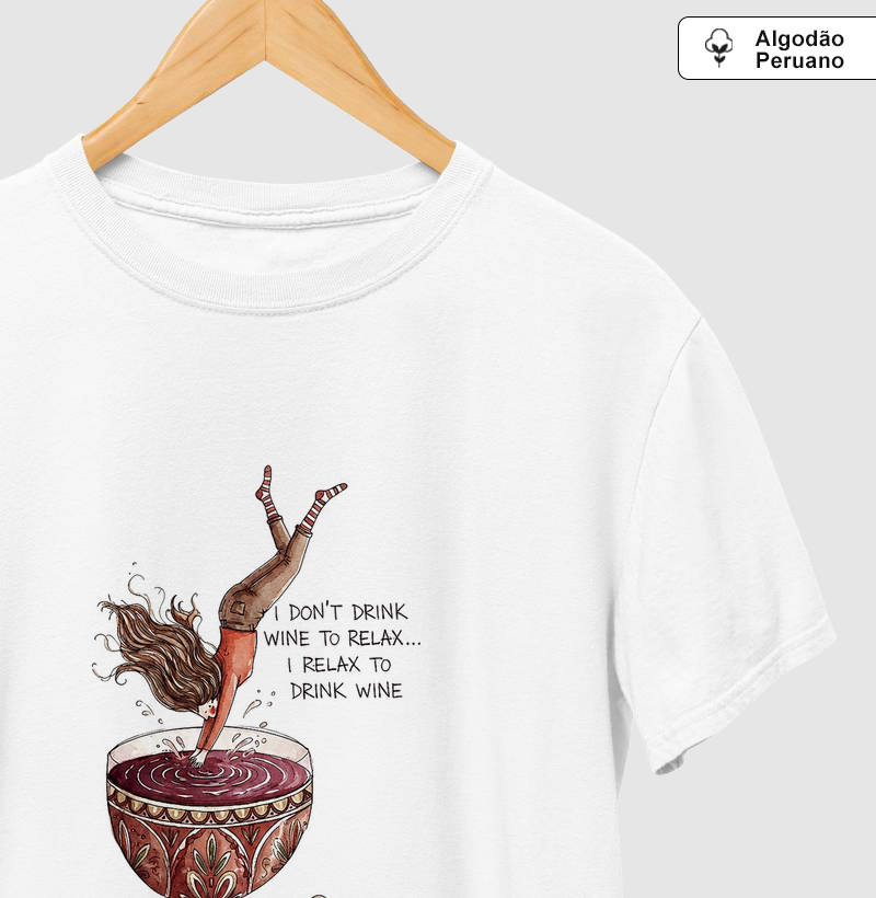 De Cabeça no Vinho - ALGODÃO PERUANO
