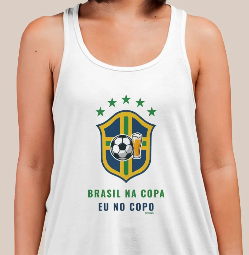 Brasil na copa, eu no copo