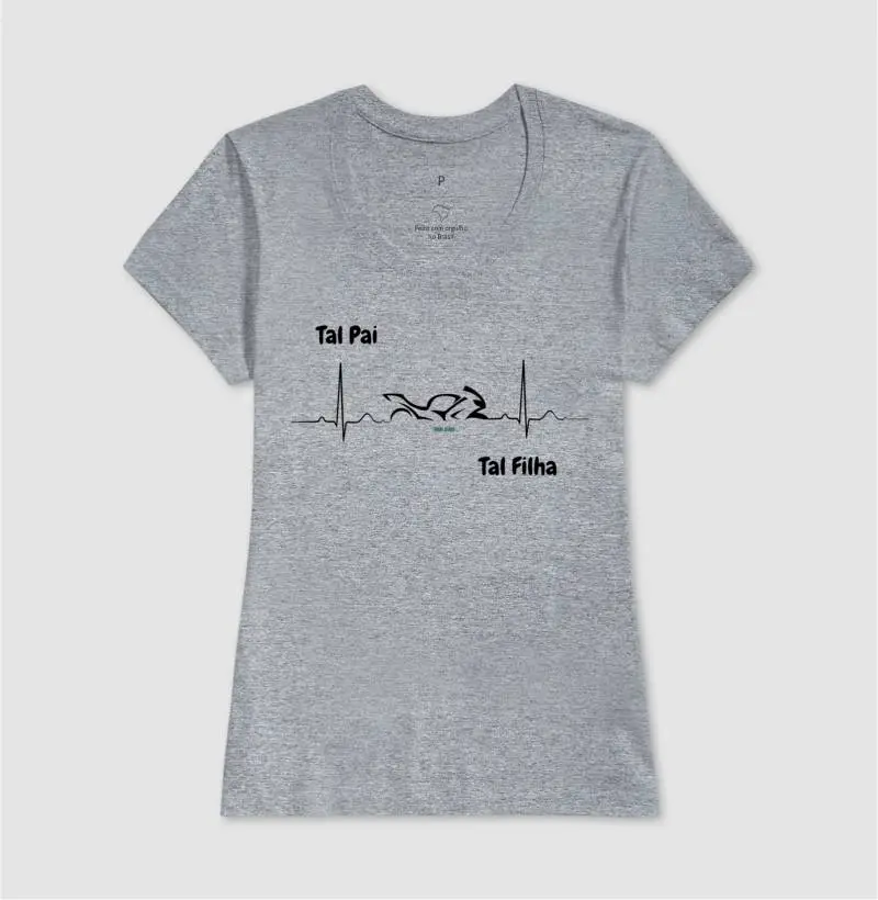 Camiseta Motociclista tal pai, tal filha