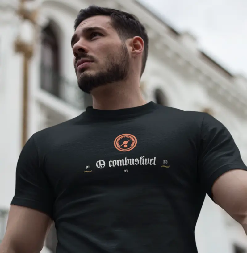 Camiseta Cristã Fé o Combustível | Milagree