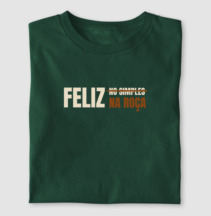 Feliz no simples - Camiseta