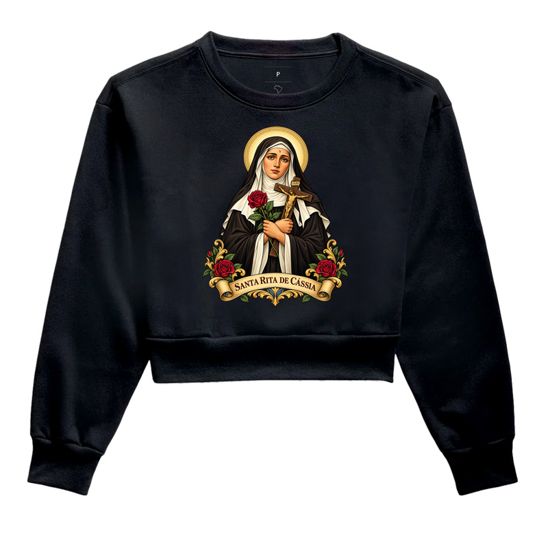 Santa Rita - Cropped Moletom