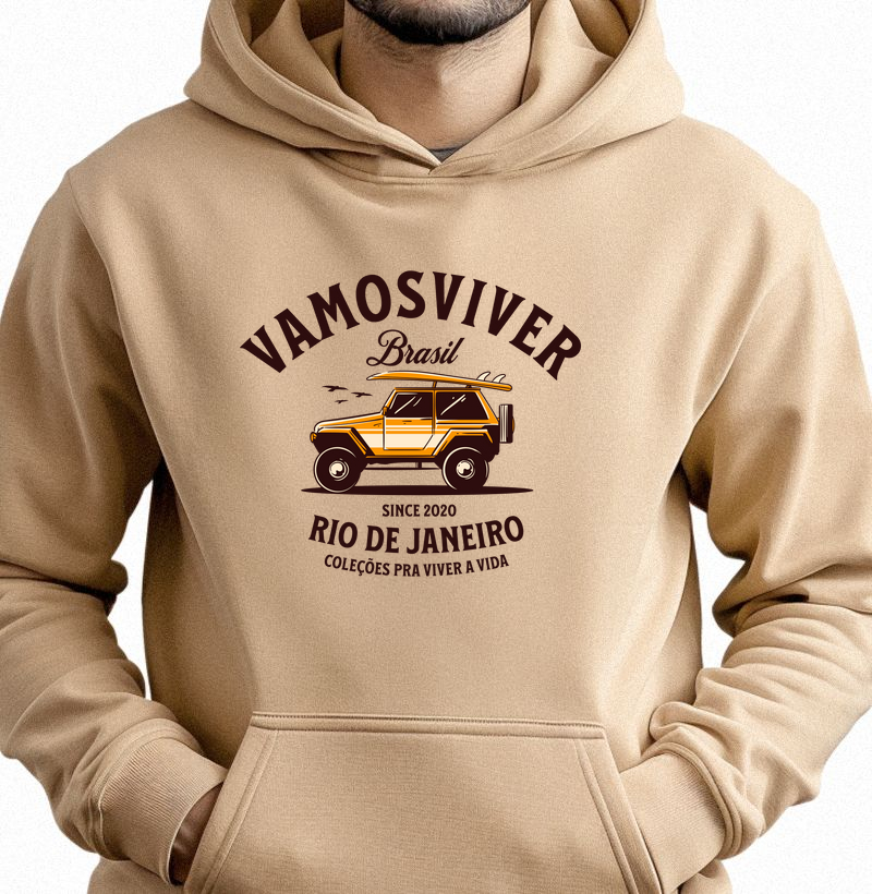 Hoddie Moletom Pra Viver a Vida