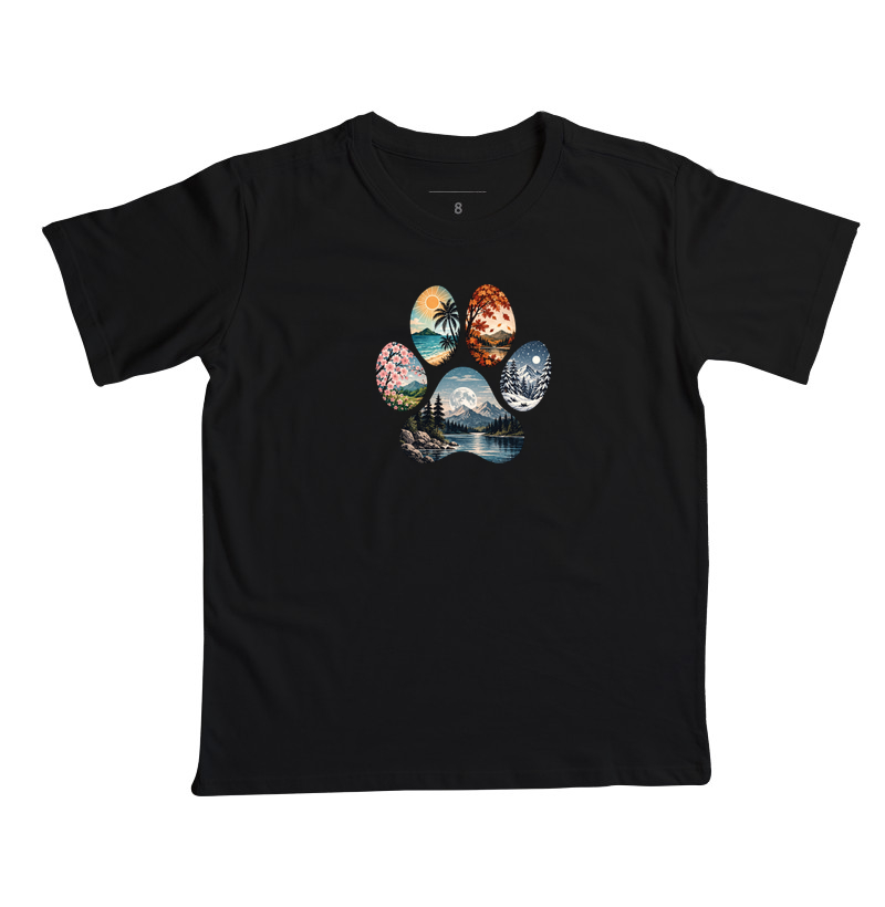 As Quatro Estações - Camiseta Infantil