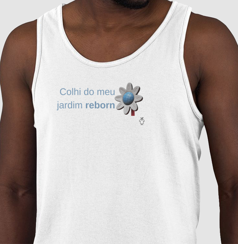 Colhi do meu jardim reborn - Regata