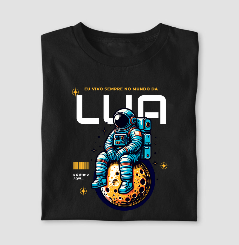 No Mundo da Lua - Camiseta