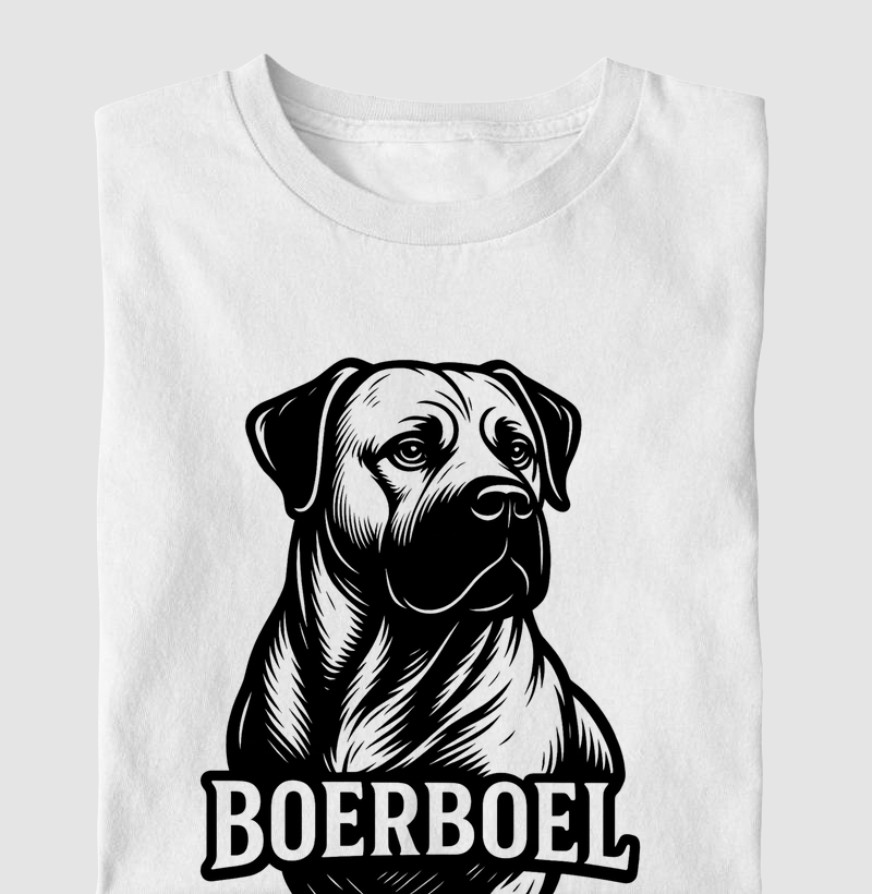 Boerboel Preto e Branco