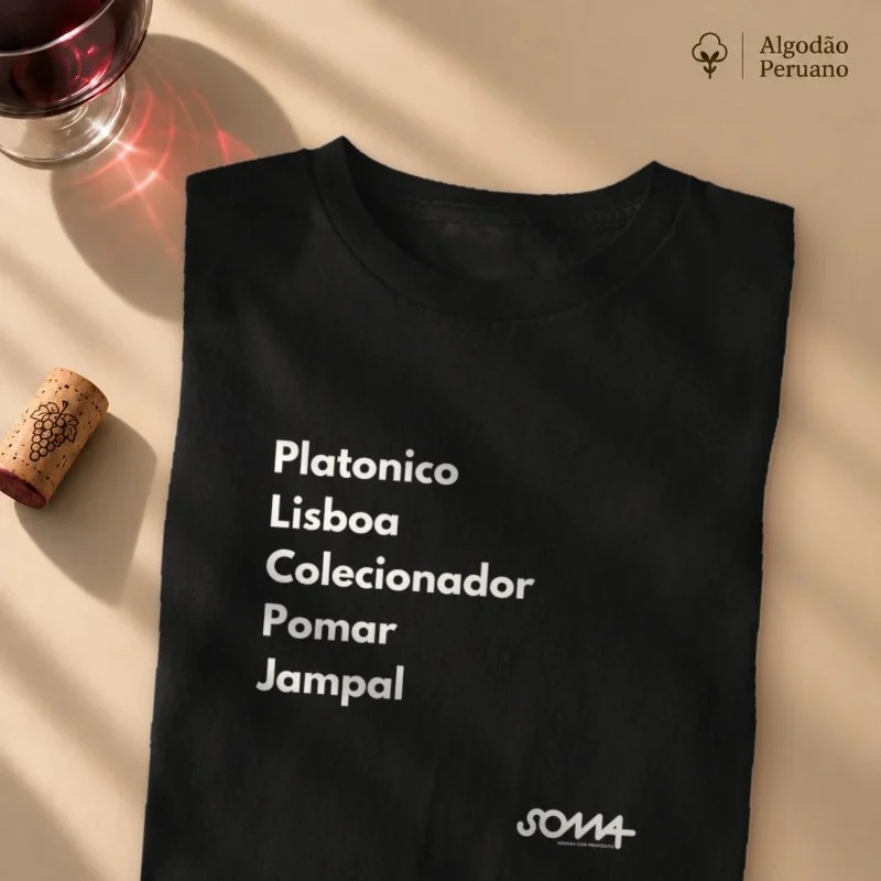 Camiseta Time SOMA na Manz - Camiseta Algodão Peruano