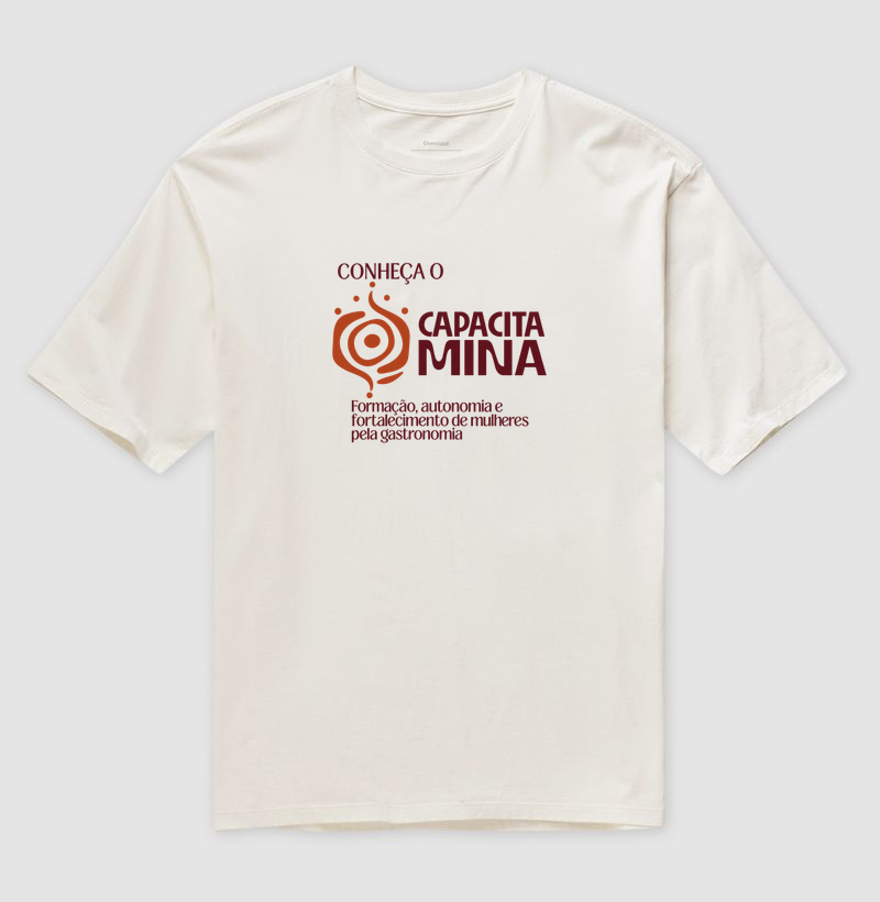 Camiseta Oversized Transformação