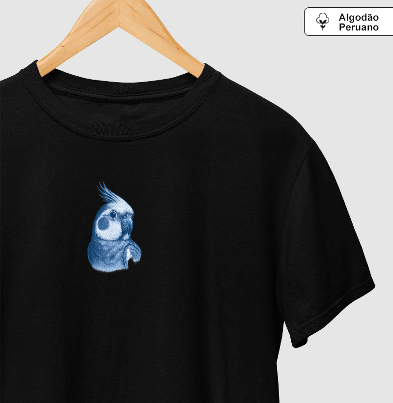 Camiseta Algodão Peruano Calopsita Etch