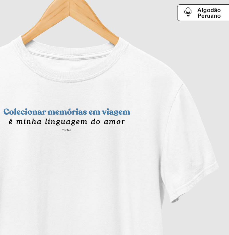 Colecionar memórias em viagem