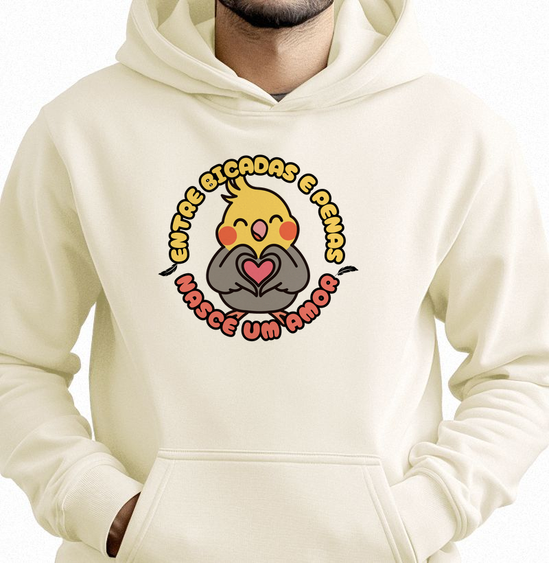 Entre bicadas e penas nasce um amor