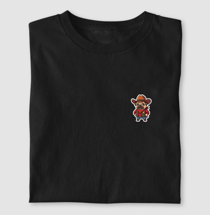 Camiseta Pug Xerife