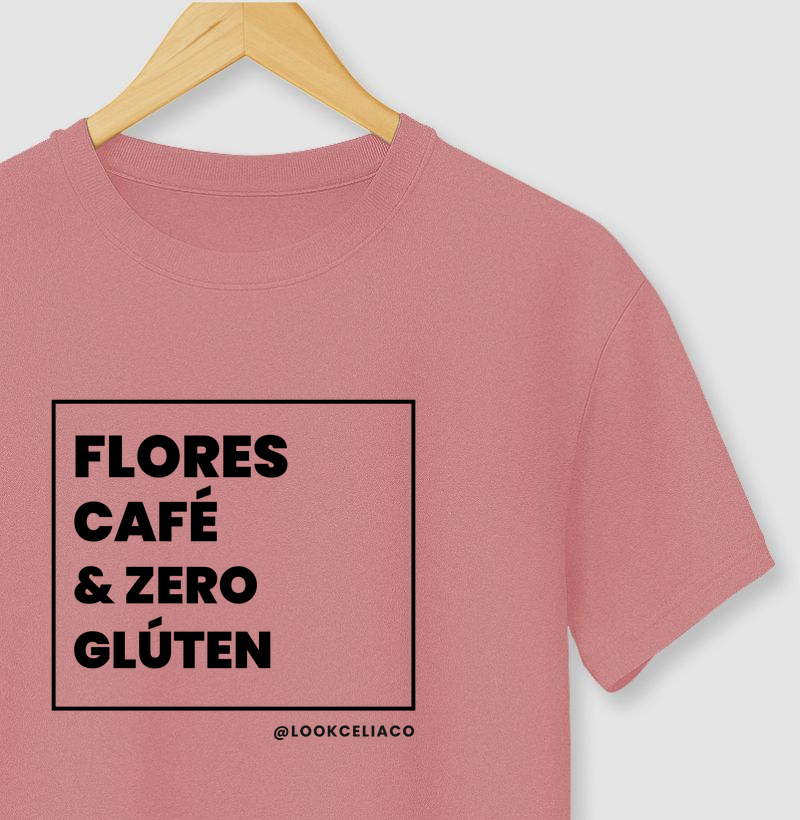 Flores, Café e Zero Glúten