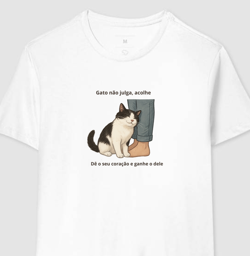 Gato Não Julga - Acolhe