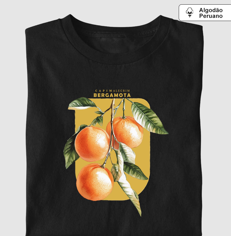 Bergamota Sol - Algodão Peruano