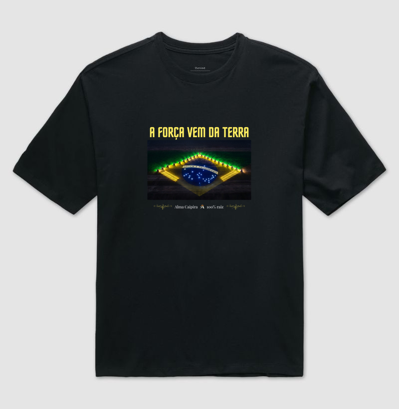 A força vem da terra