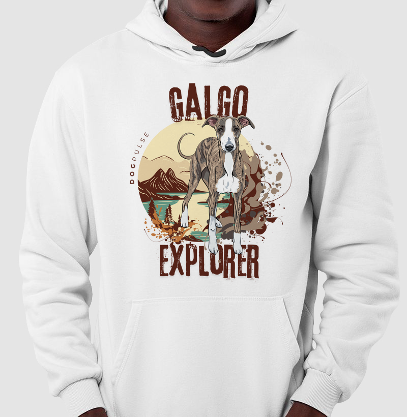 Moletom Dog Pulse Galgo Explorer – Speed of the Wind
