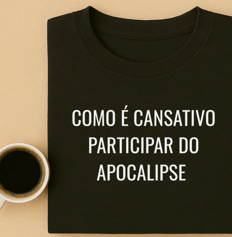 Como é cansativo participar do Apocalipse 