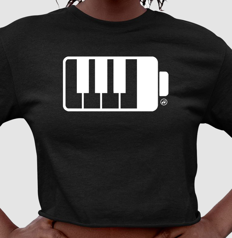 Bateria em Notas - Cropped