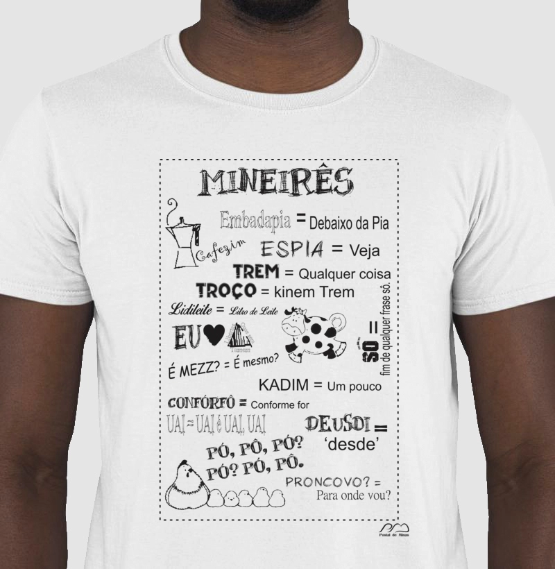 Camiseta Mineirês