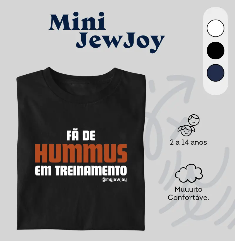 Fã de hummus em treinamento