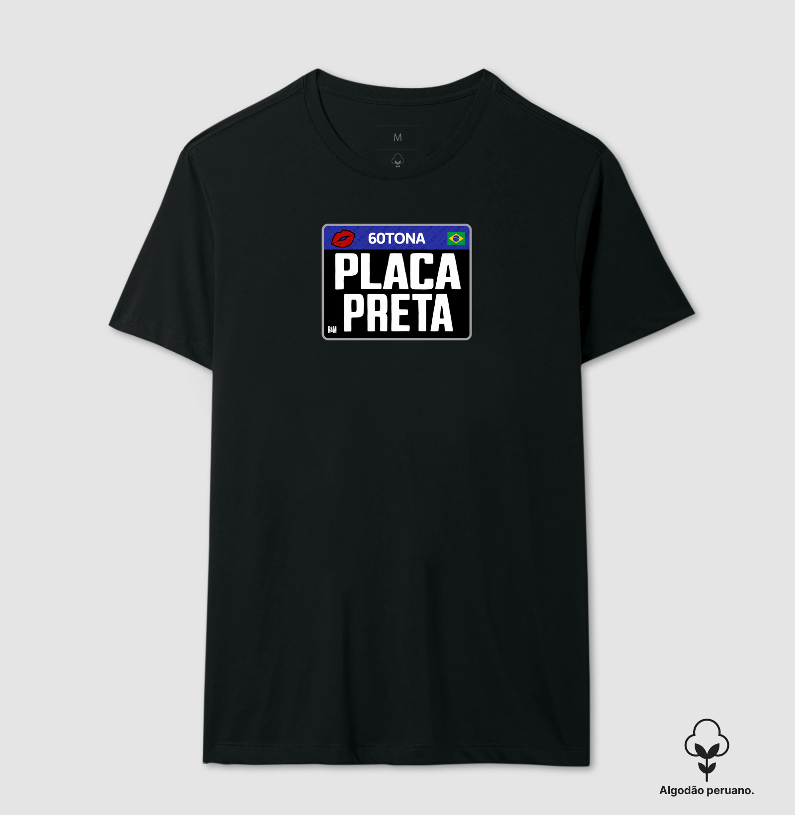 60tona Placa Preta