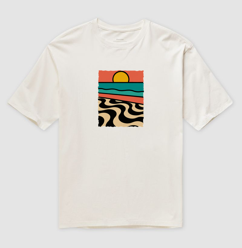 Camiseta Oversized Calçadão 80 | Posto80