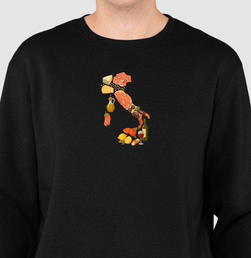 Mapa da Itália por Ingredientes