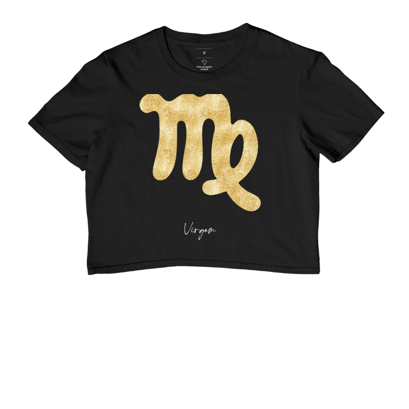 Símbolo Virgem Dourado