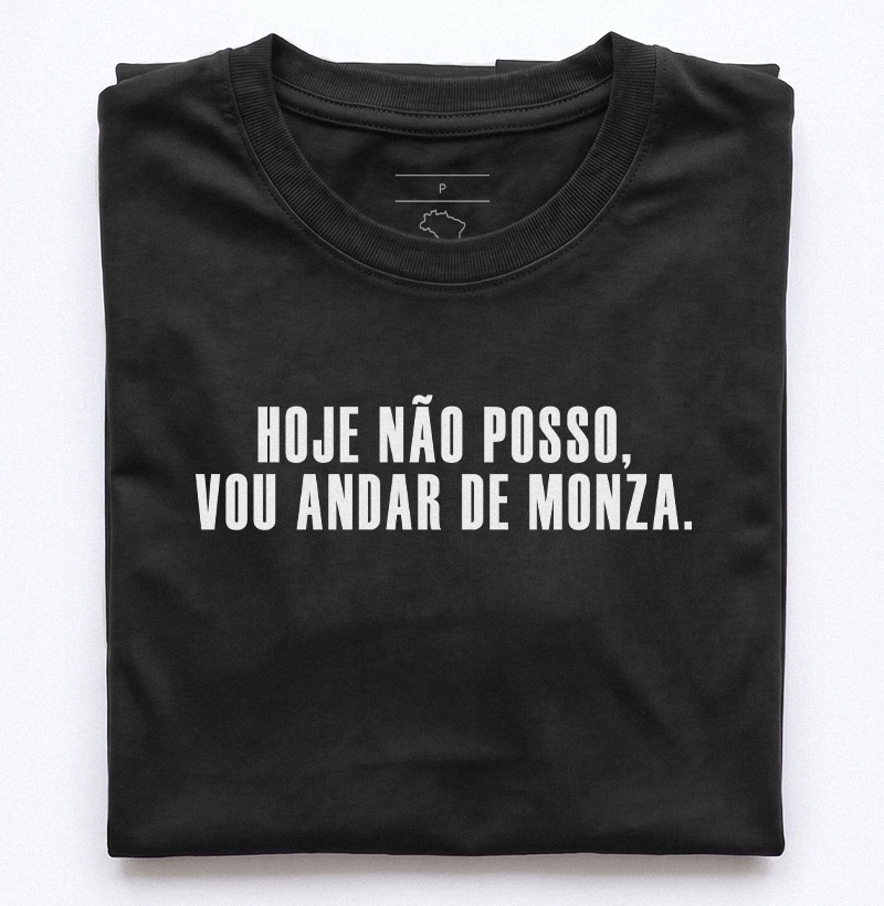 Vou andar de Monza - Camiseta