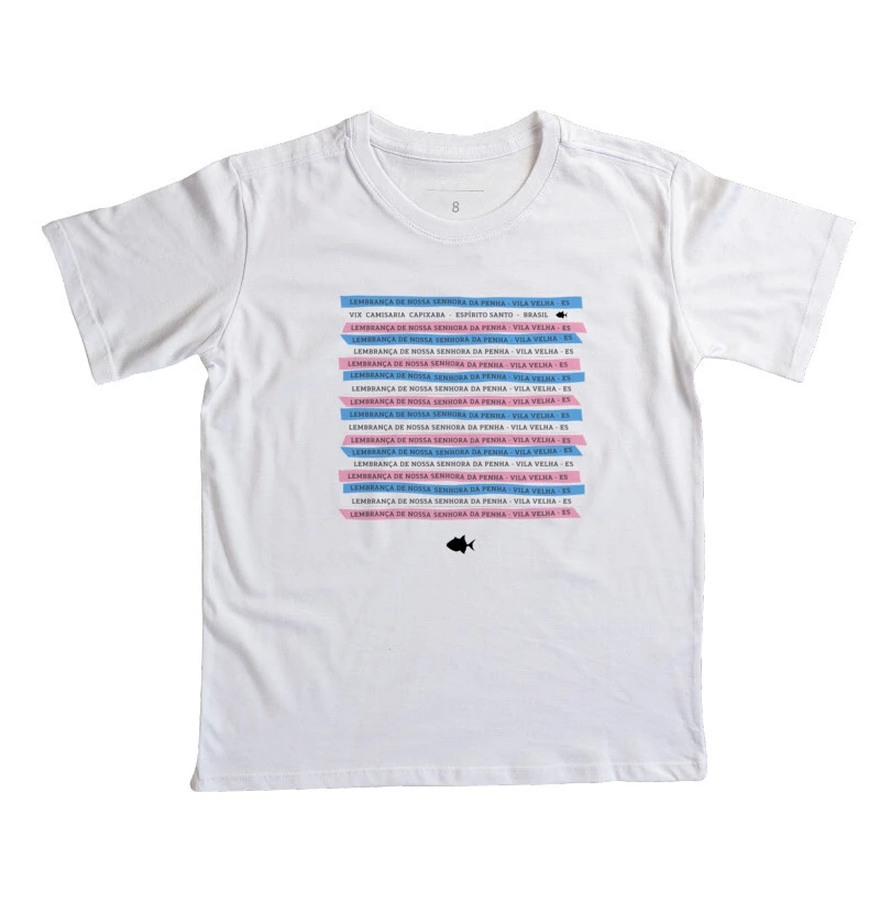 ES Nossa Senhora da Penha fitinhas azul e rosa - Mini - #27501