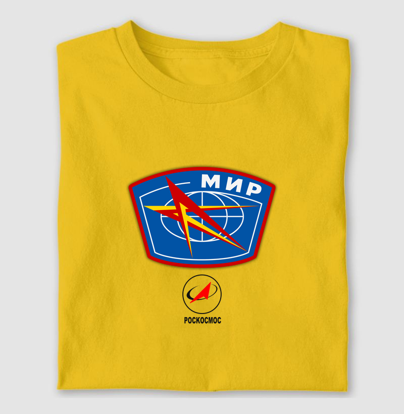 MIR Space Station Emblem