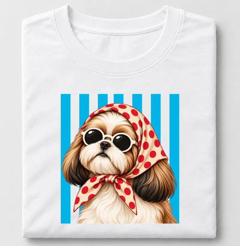 La dolce Shih Tzu - Camiseta