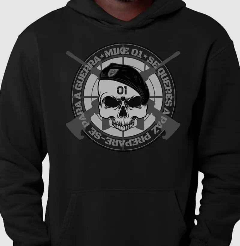 MK01 T-Shit Se Queres a paz, prepare-se para a guerra