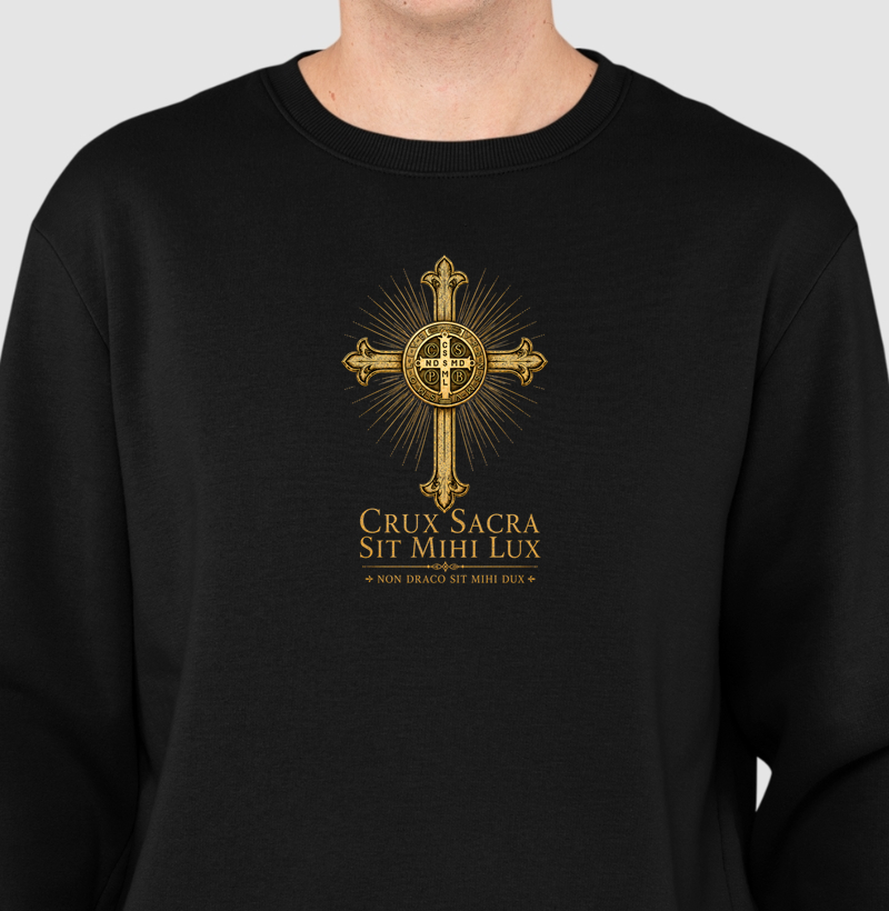 Moletom São Bento - Cruz Sagrada