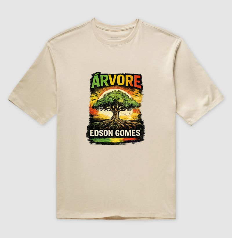 🔥 Camiseta Árvore – Edson Gomes