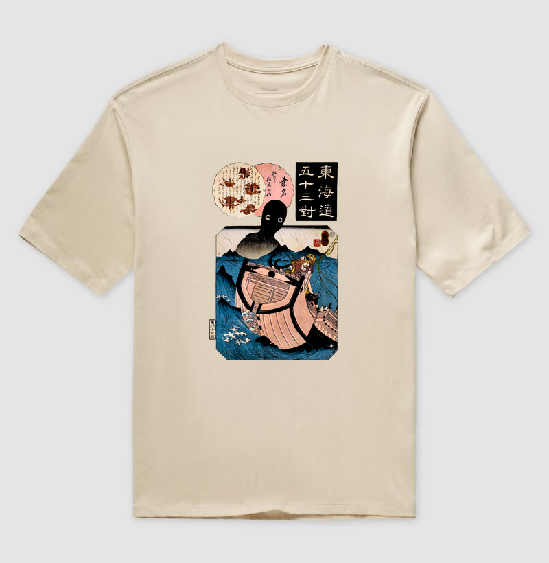 The Story of the Sailor Tokuzo (1845) - Kuniyoshi Utagawa