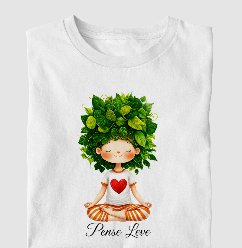 Camiseta Pense Leve