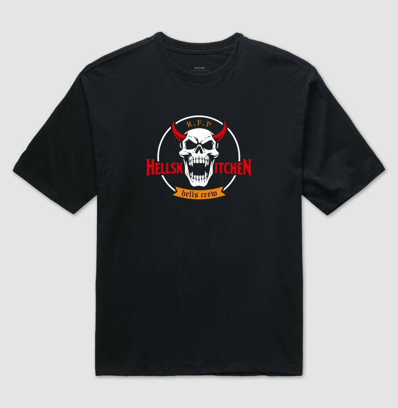 OVERSIZED HELLSKITCHEN WE ARE THE HELLS CREW