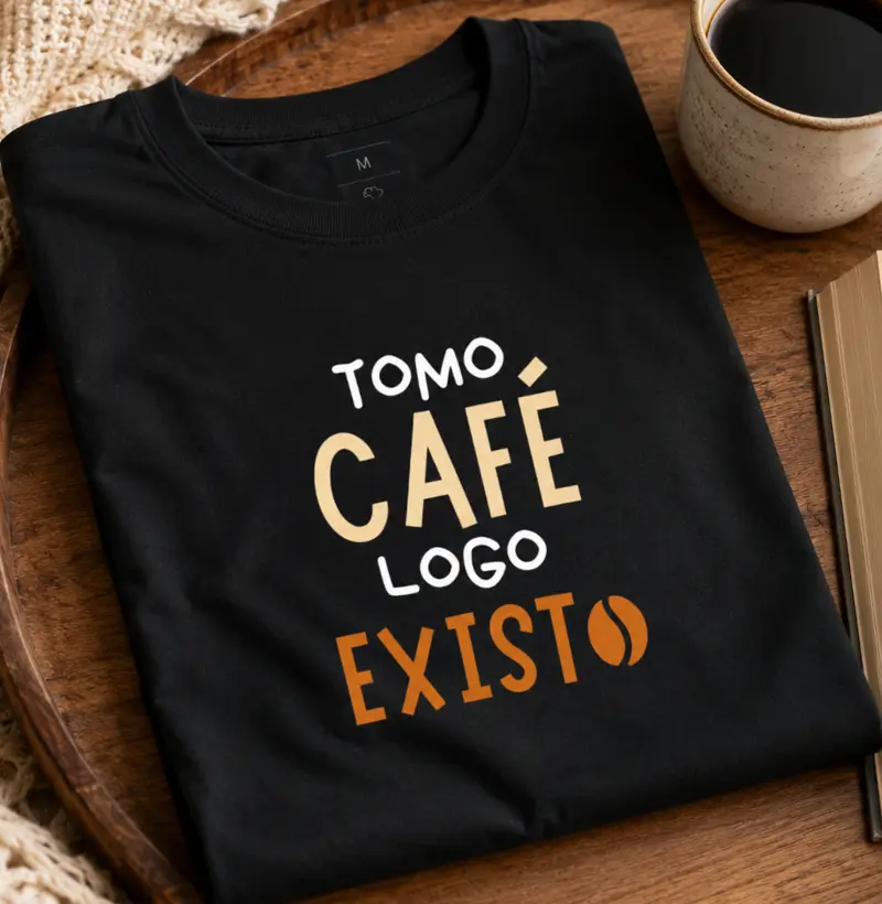 Tomo café, logo existo