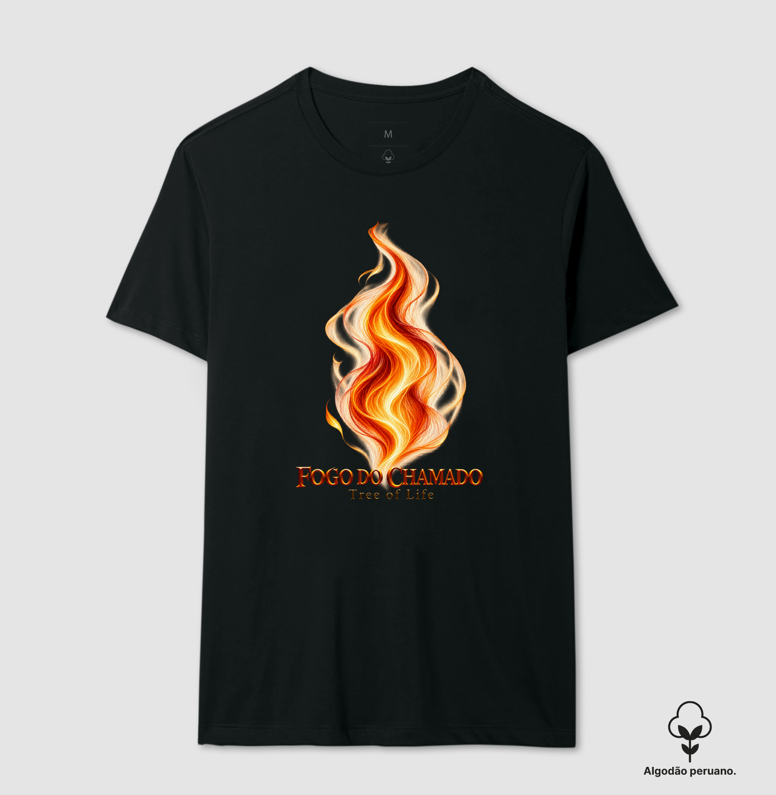 Fogo do Chamado - Tree of Life - Camiseta Algodão Peruano