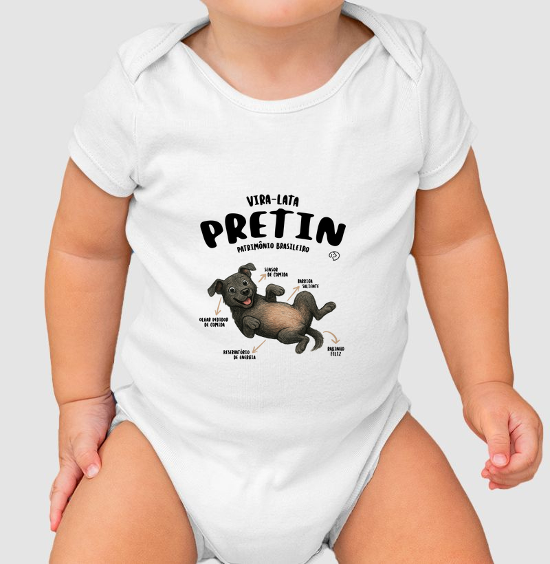 Vira-Lata Pretin Características