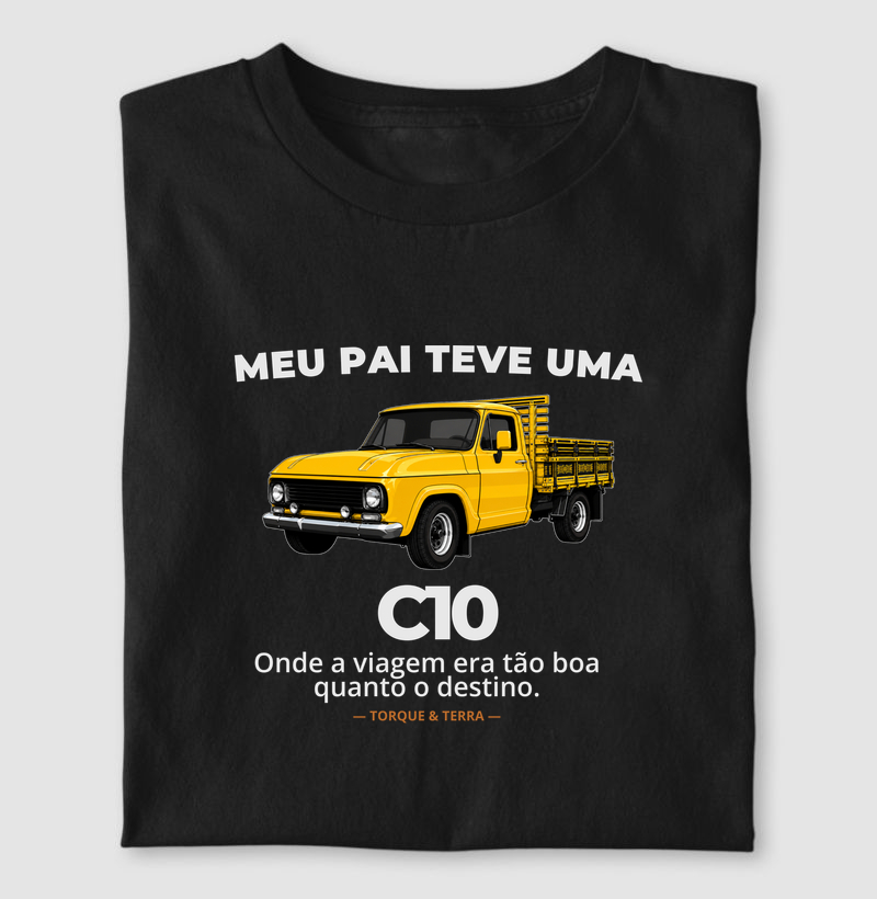 Meu pai teve uma - C10 - amarela