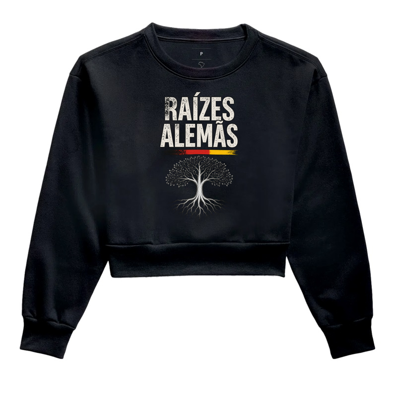 Raízes Alemãs - Cropped Moletom